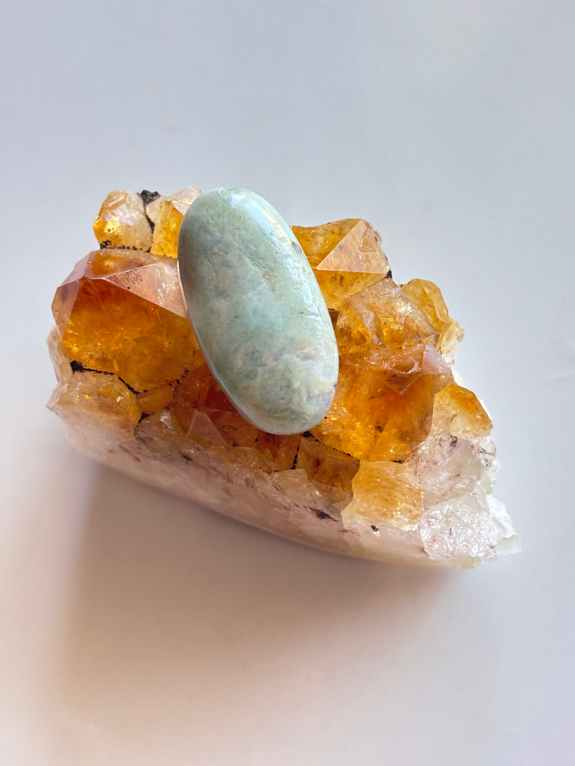 30mm Larimar Stone for Jewellery Projects