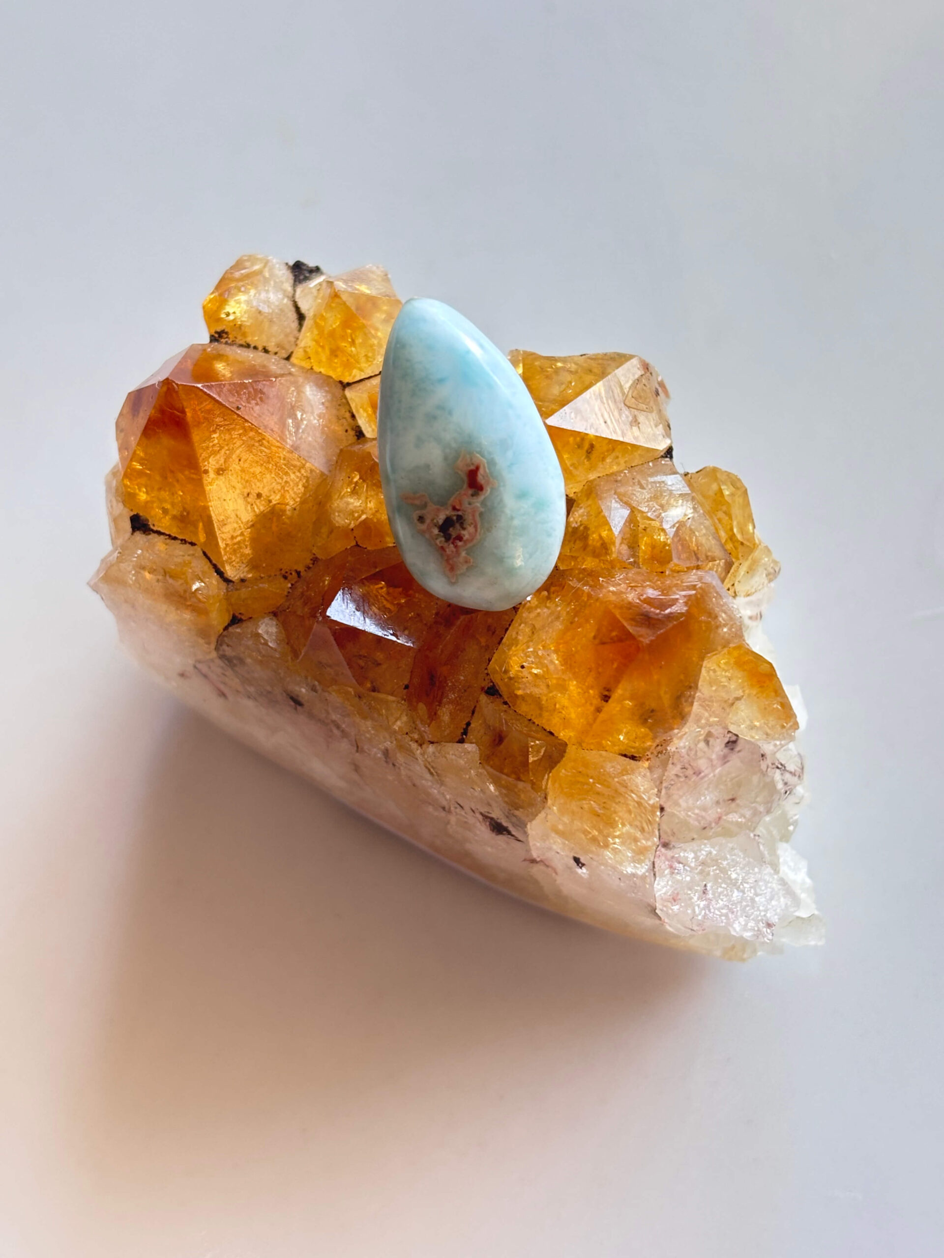 23mm Larimar Gemstone for Jewellery Making
