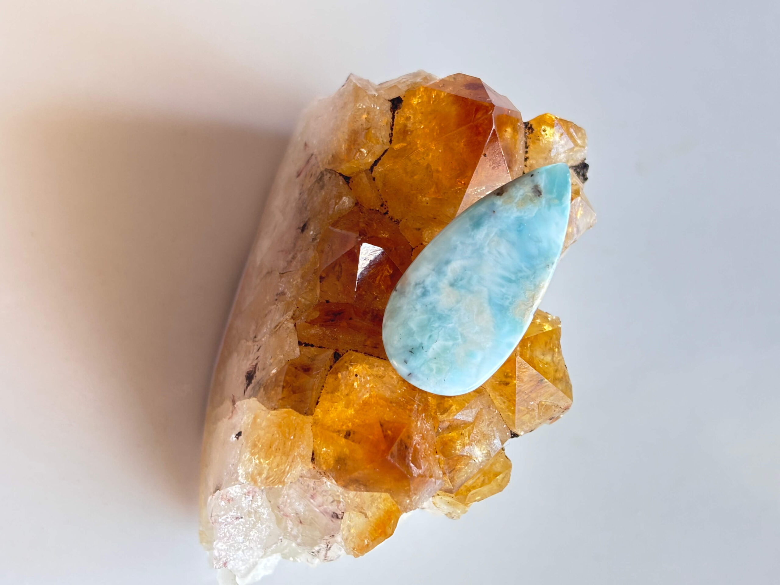 29mm Larimar Stone for Creative Jewellery - Image 2
