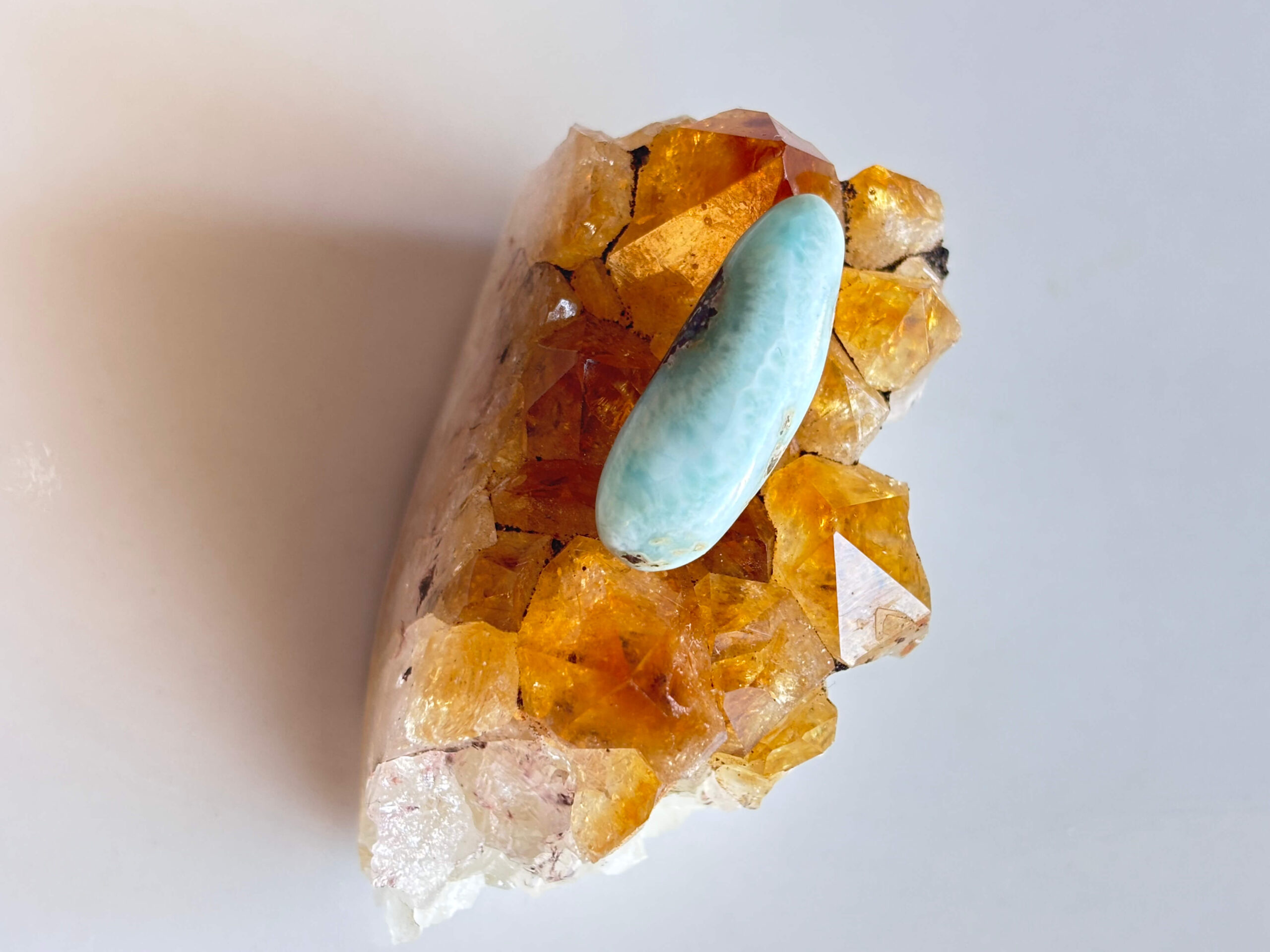 28mm Larimar Gemstone for Handmade Designs