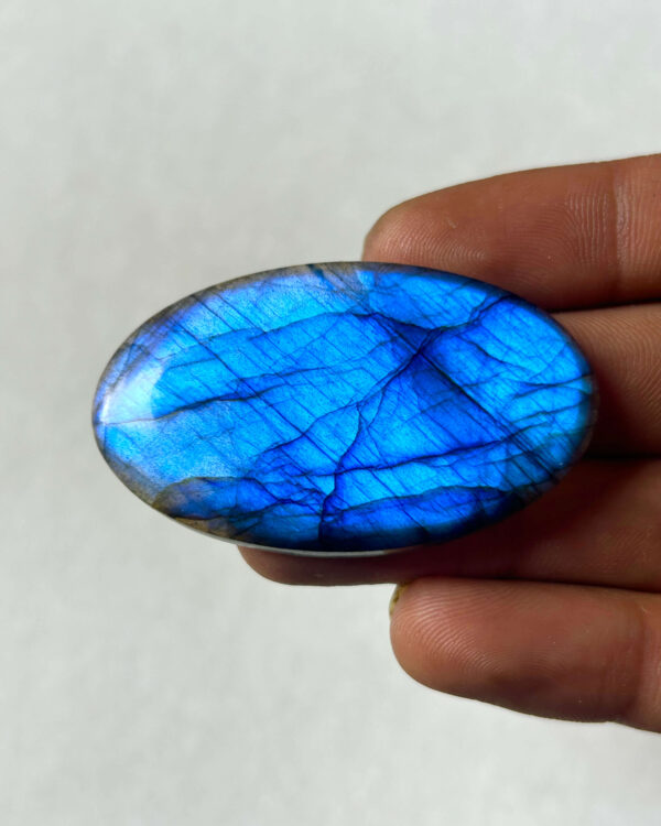 51 mm Labradorite Cabochon with Blue Flash