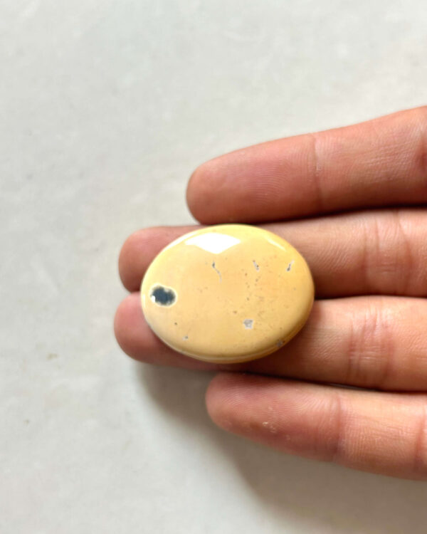 33mm Natural Maligano Jasper for Jewelry Making