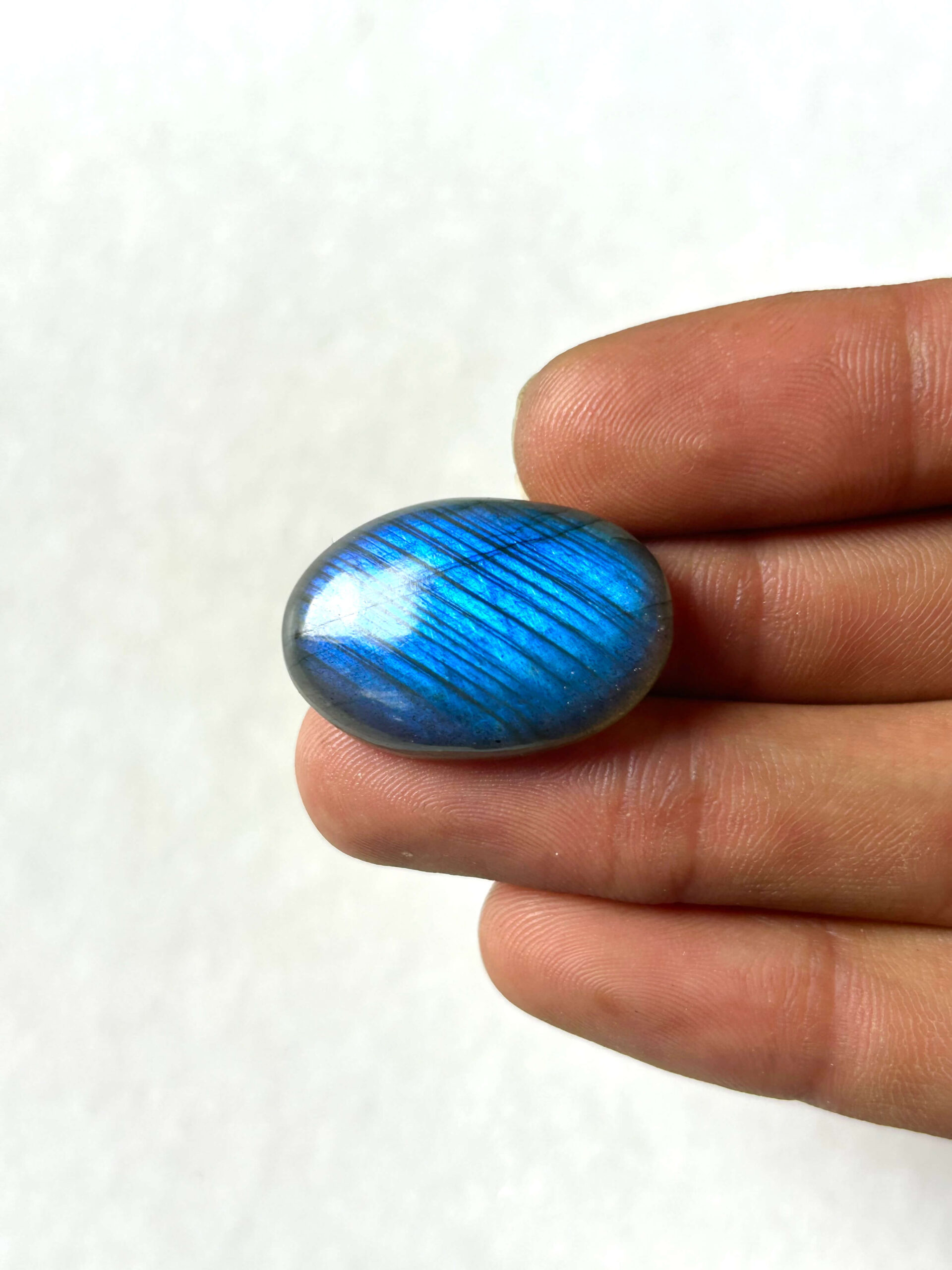 28 mm Blue Labradorite Cabochon