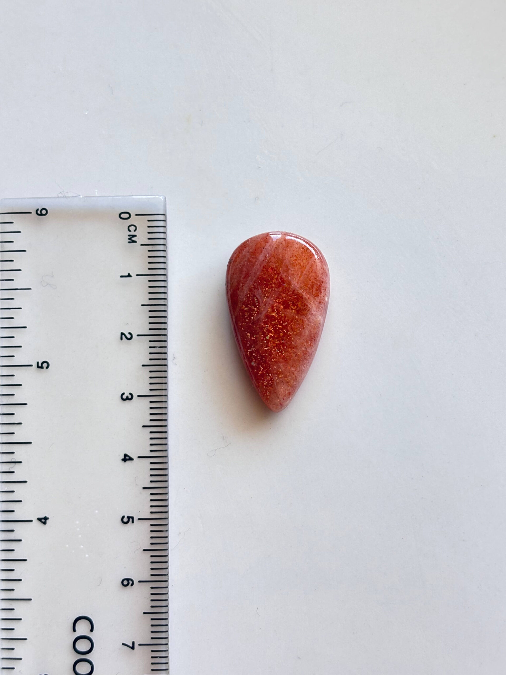 30mm Sunstone Gemstone for Jewellery Making - Image 2