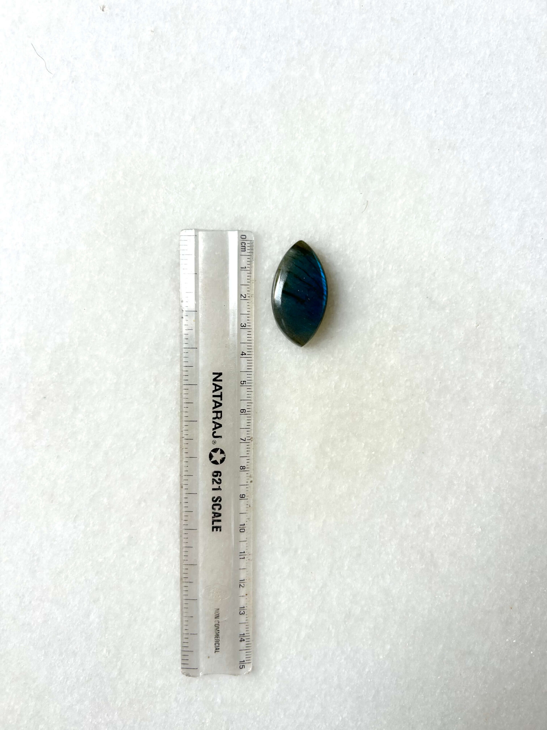 36 mm Blue Flash Labradorite Stone - Image 2