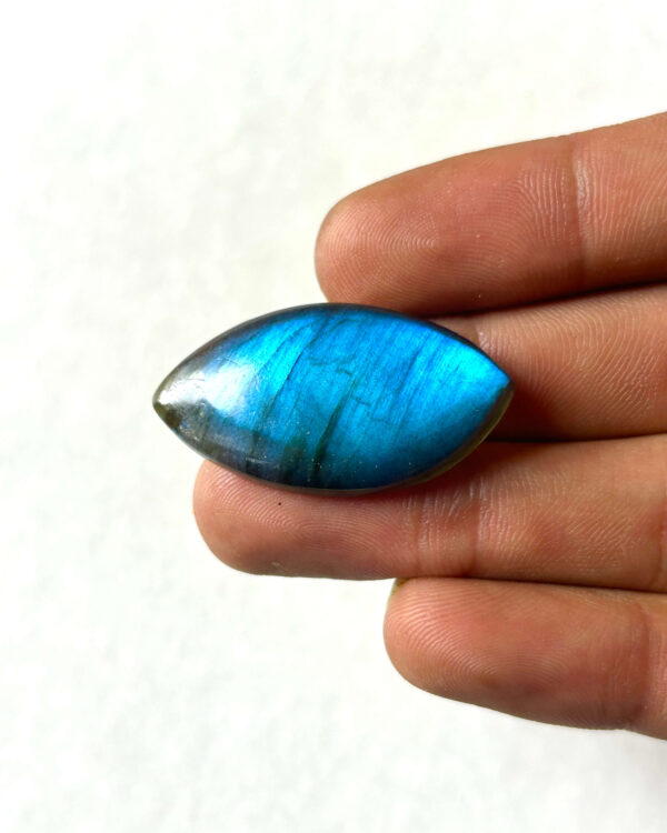 36 mm Blue Flash Labradorite Stone