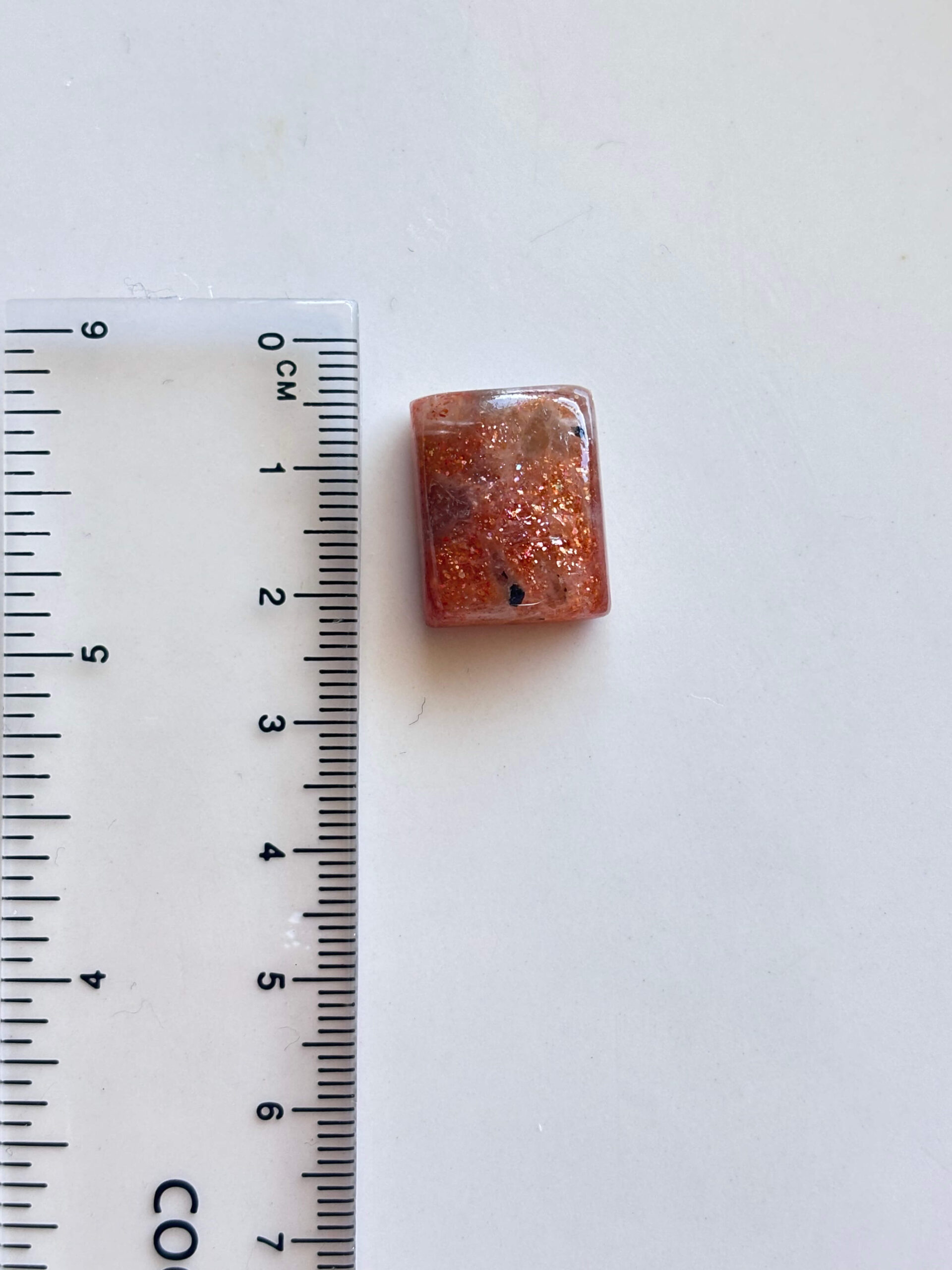 19mm Sunstone Stone for Jewellery Projects - Image 2
