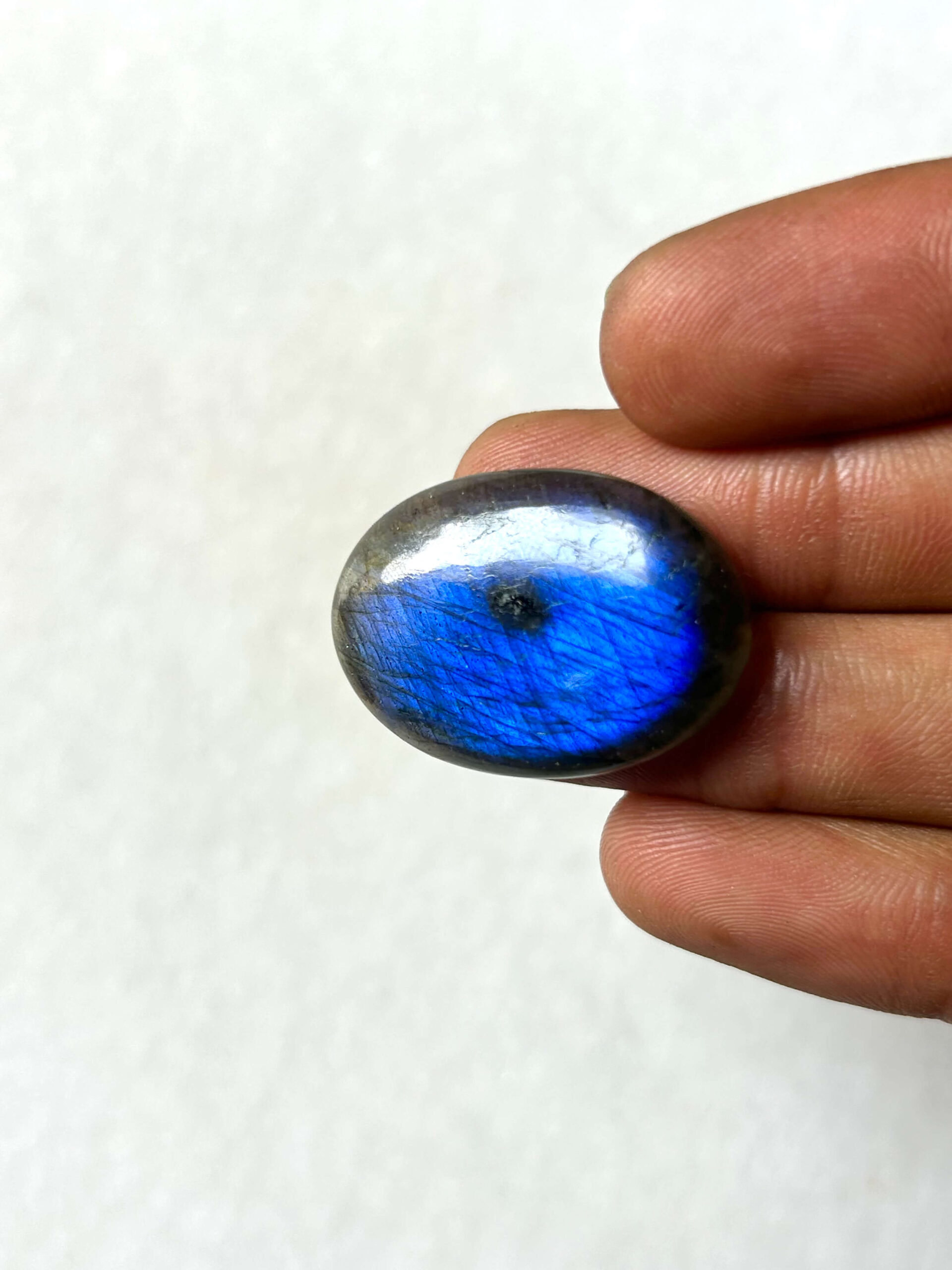 31 mm Blue Labradorite Cabochon