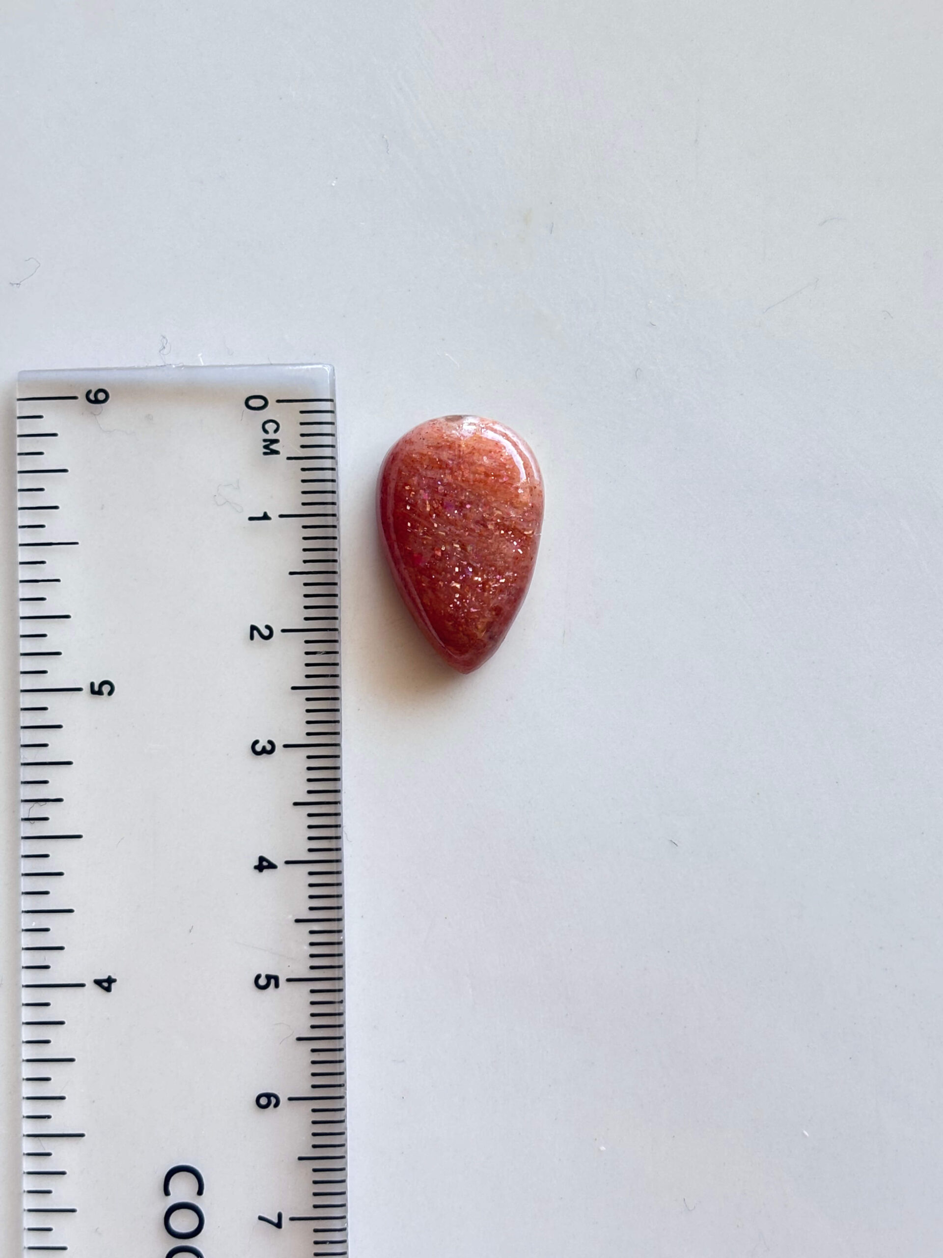 23mm Sunstone Gemstone for Wire Wrapped Designs - Image 2
