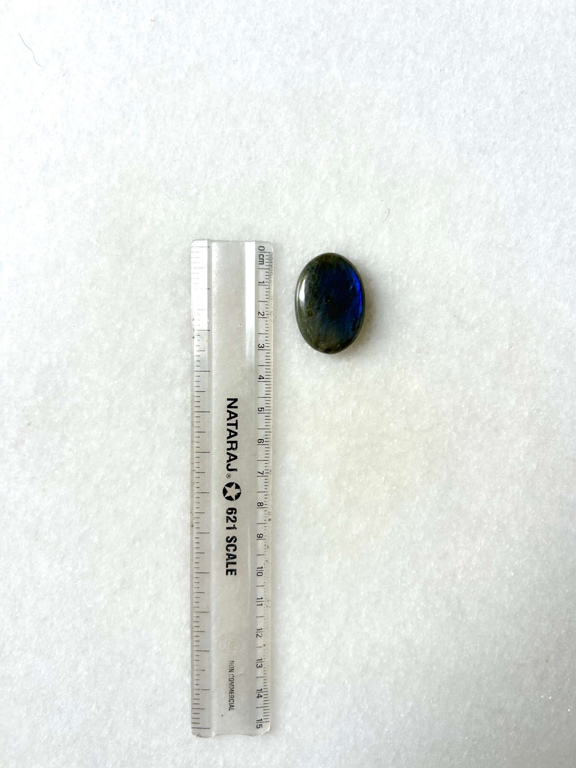 31 mm Blue Labradorite Cabochon - Image 2