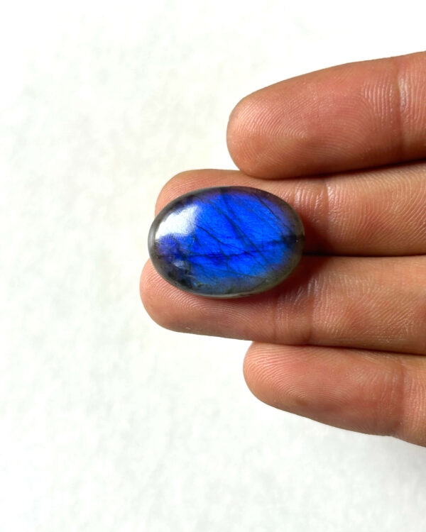 25 mm Blue Labradorite for Macrame
