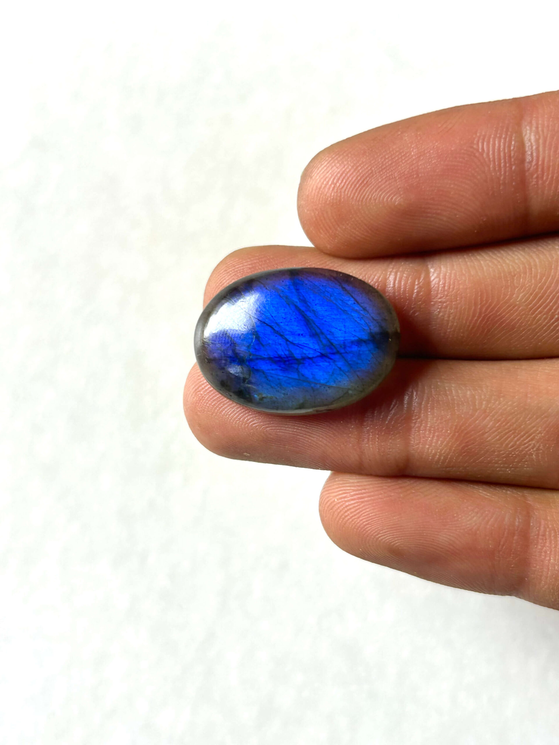 25 mm Blue Labradorite for Macrame