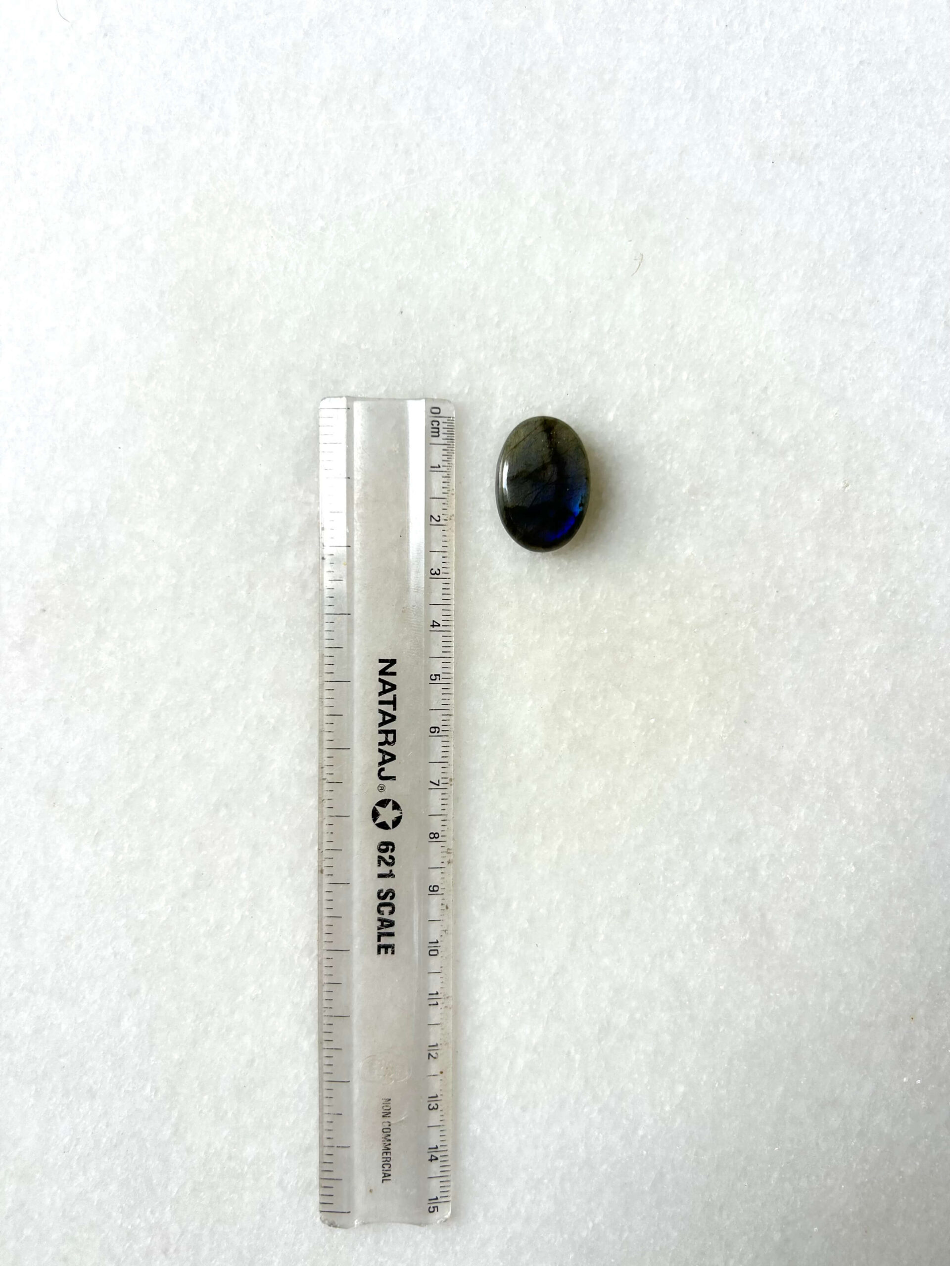 25 mm Blue Labradorite for Macrame - Image 2