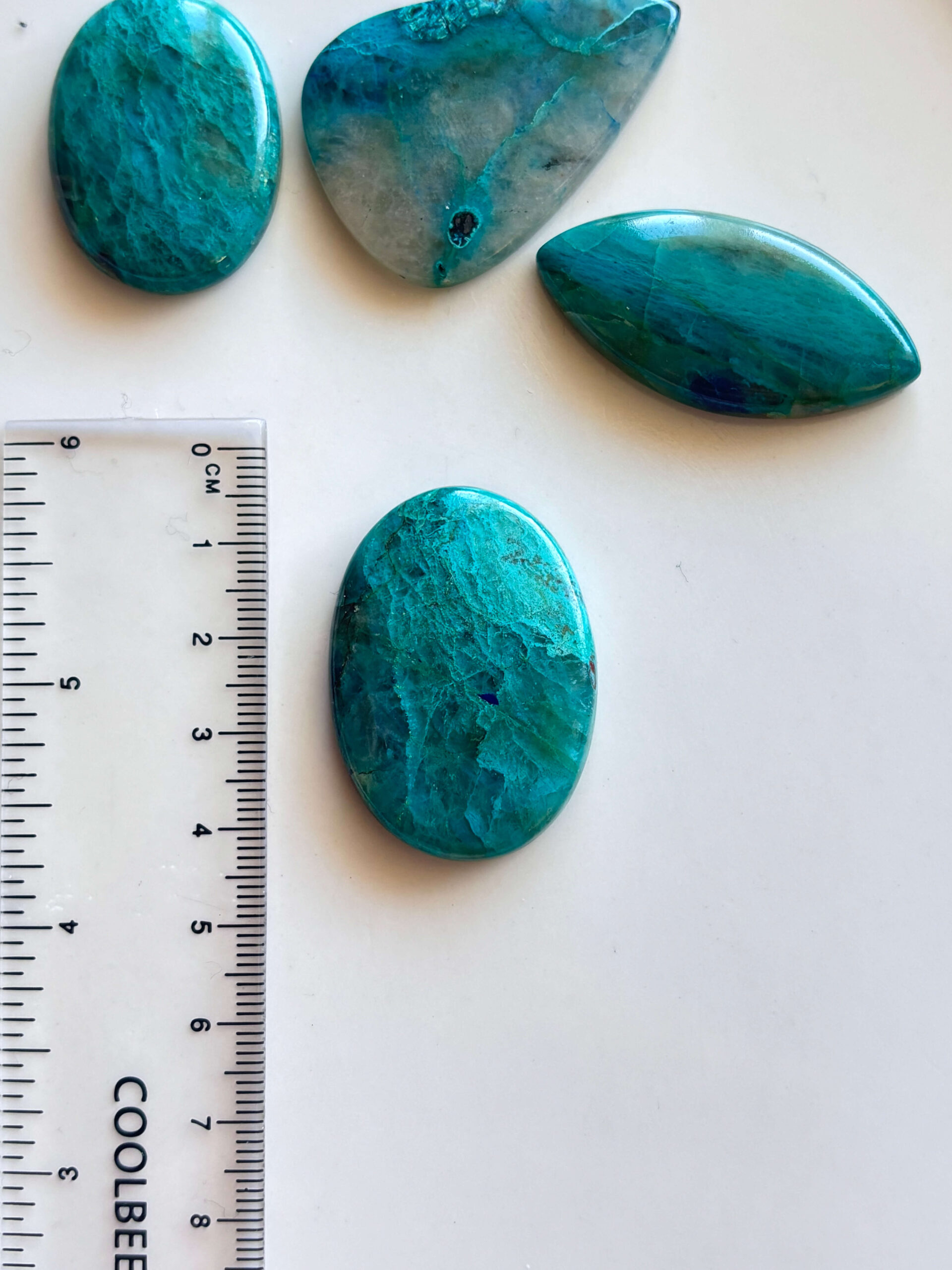 34mm Shattuckite Stone for Macramé - Image 2