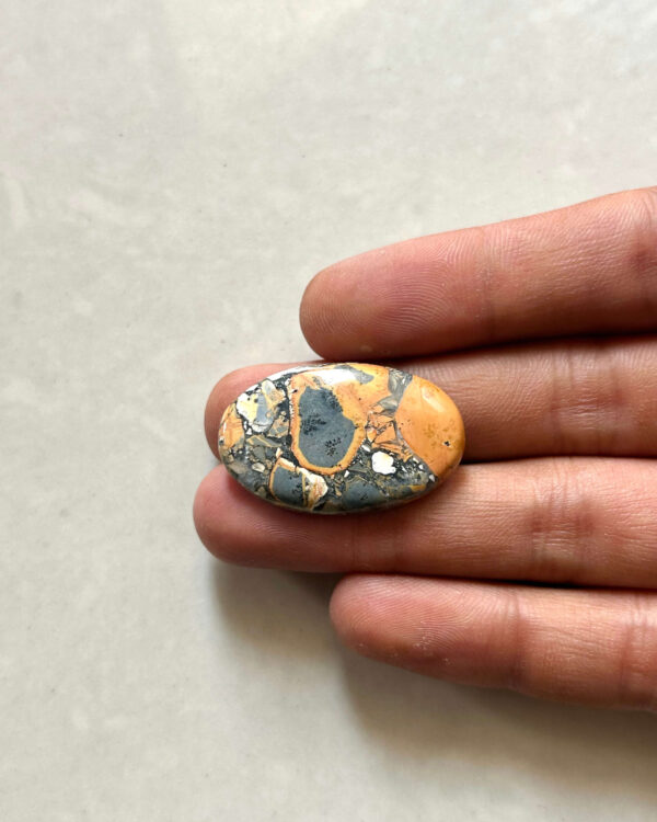 32mm Genuine Maligano Jasper Jewelry Stone