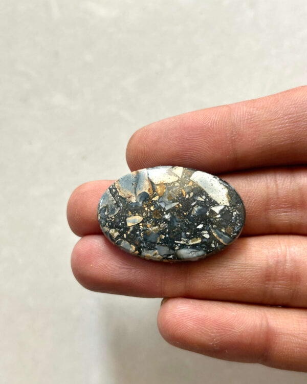 34mm Maligano Jasper Gemstone Cabochon for Jewelry Making