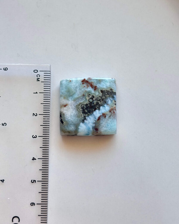 27mm Larimar Stone for Creative Jewellery