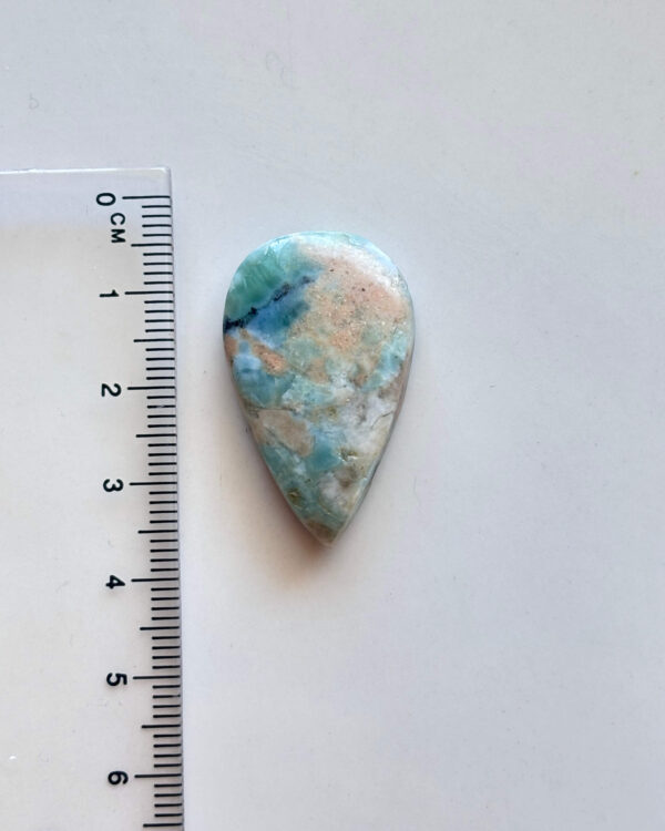 33mm Larimar Stone for Macramé