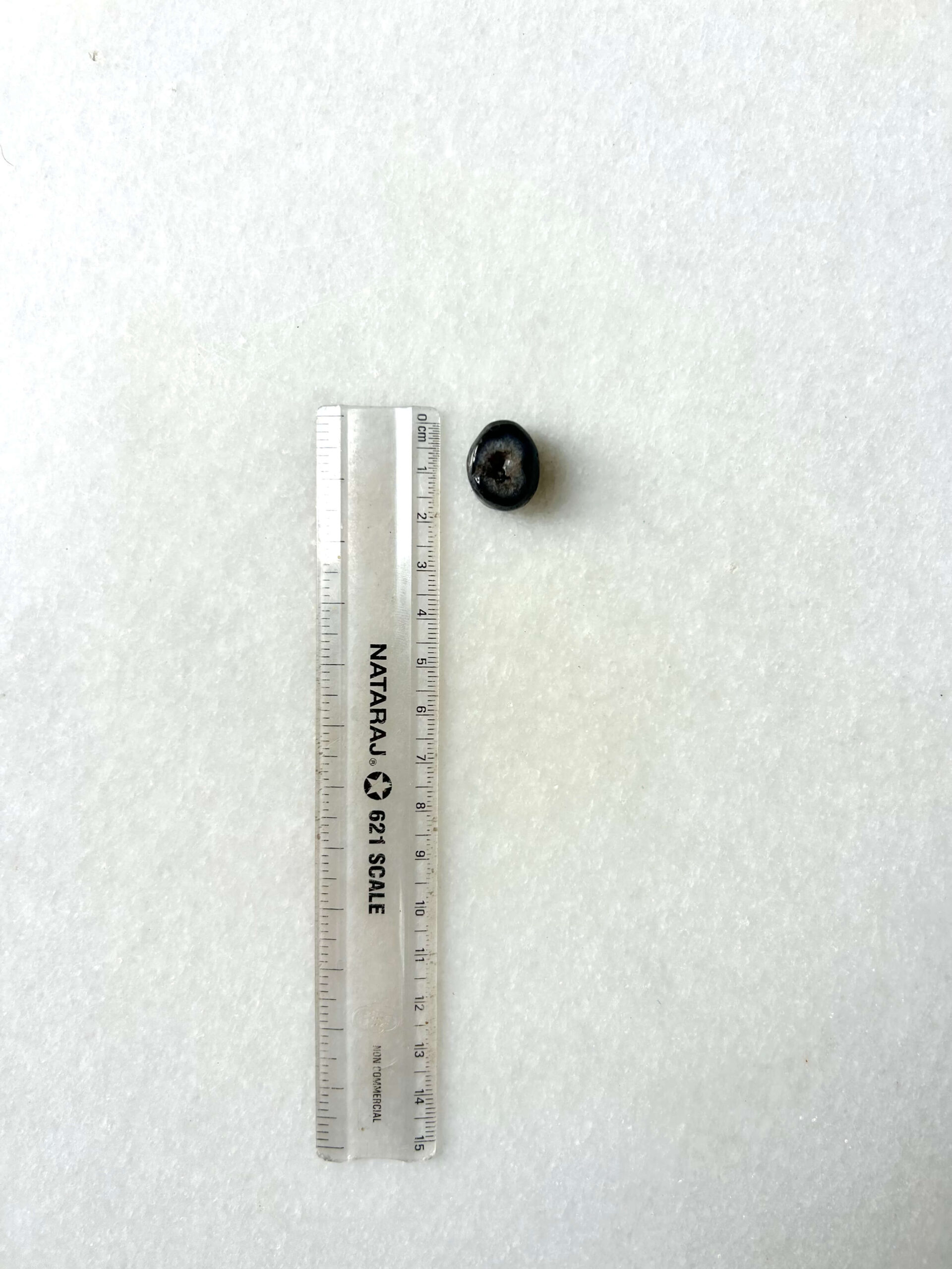 18 mm Agate Cabochon for Macrame - Image 2
