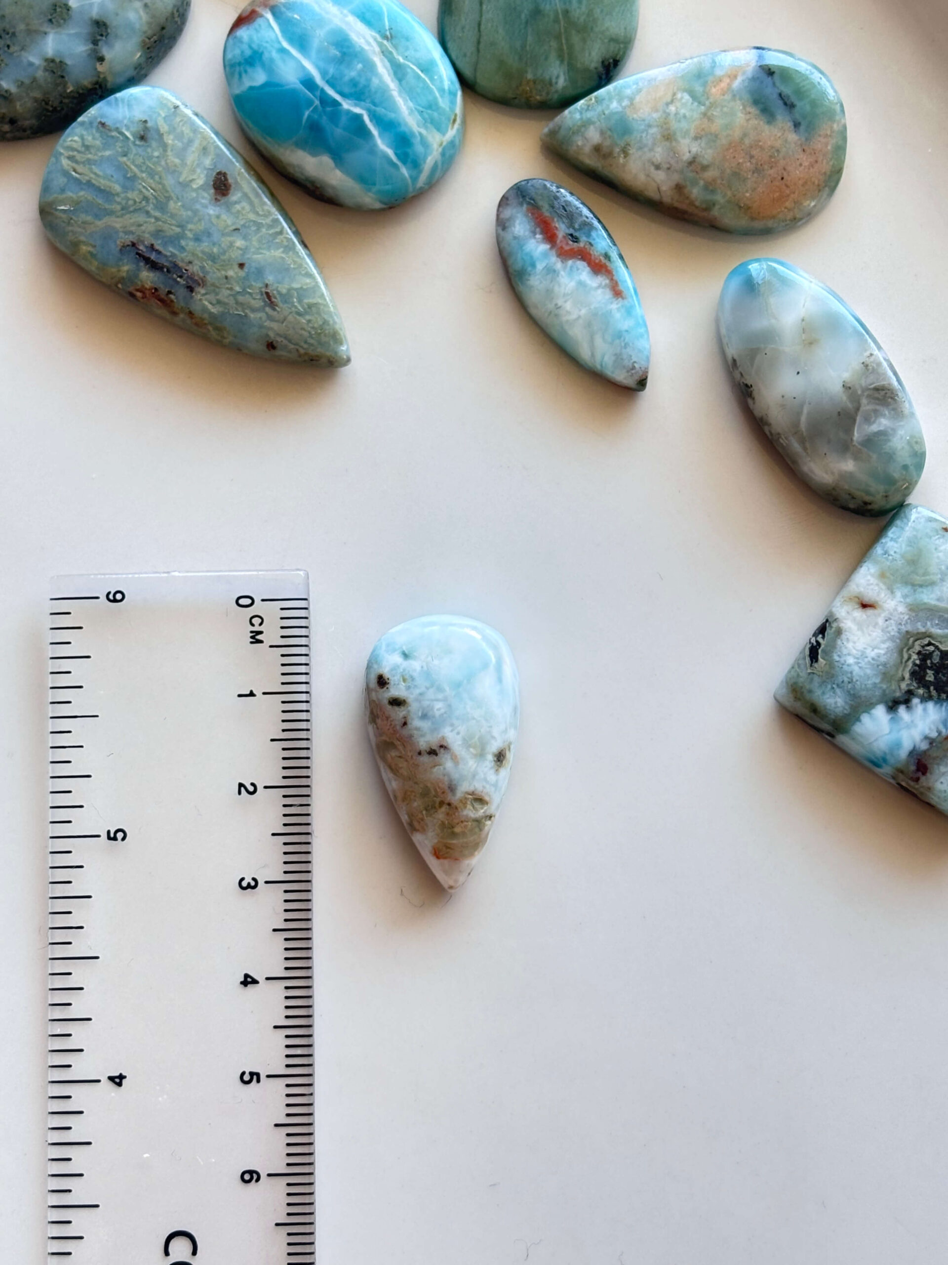20mm Larimar Stone for Creative Jewellery - Image 2