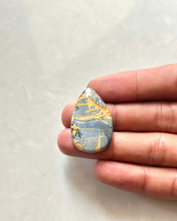 32mm Genuine Maligano Jasper Cabochon for Jewelry Design
