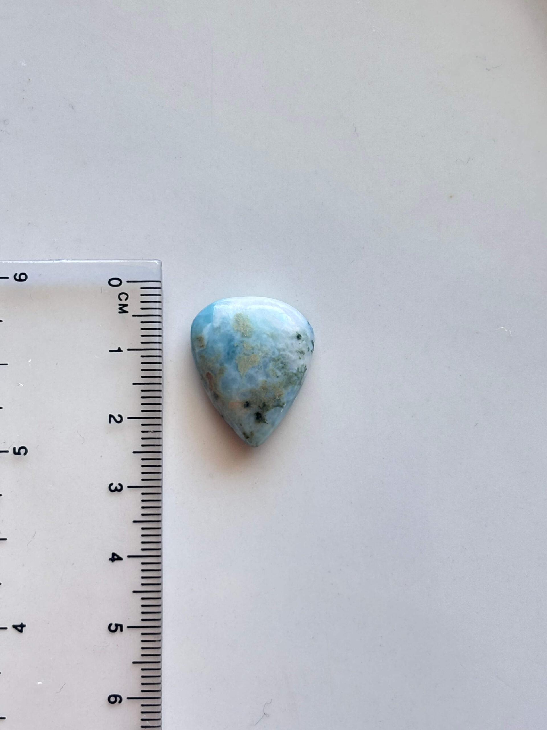 22mm Larimar Gemstone for Pendant Designs - Image 2