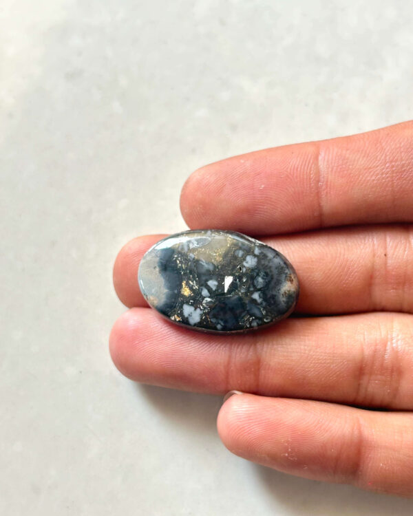 29mm Natural Maligano Jasper Gemstone Cabochon
