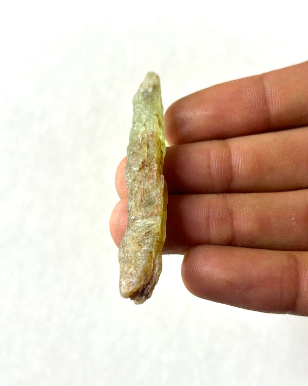 62 mm Rough Green Kyanite Crystal