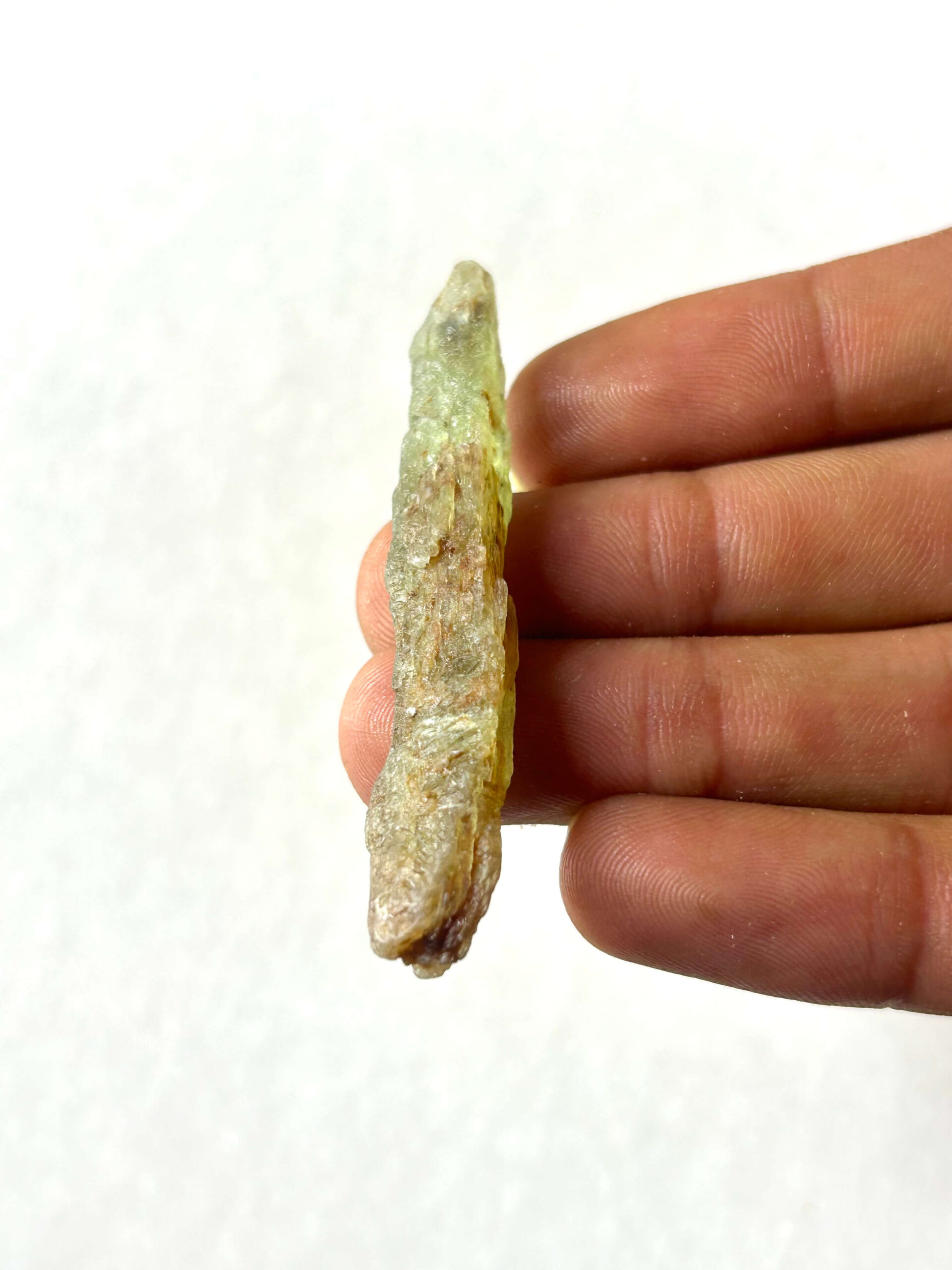 62 mm Rough Green Kyanite Crystal