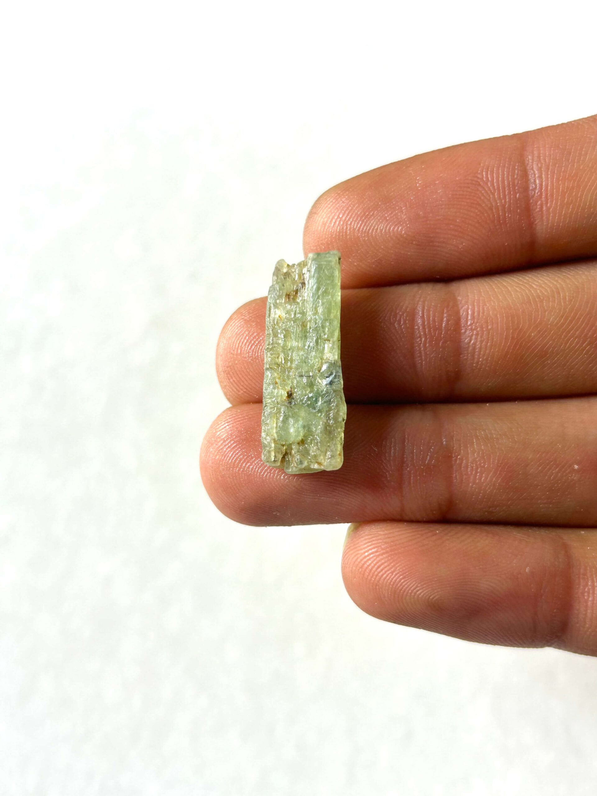 26 mm Rough Green Kyanite Crystal