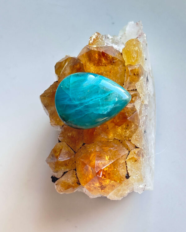 24mm Shattuckite Stone for Creative Jewellery
