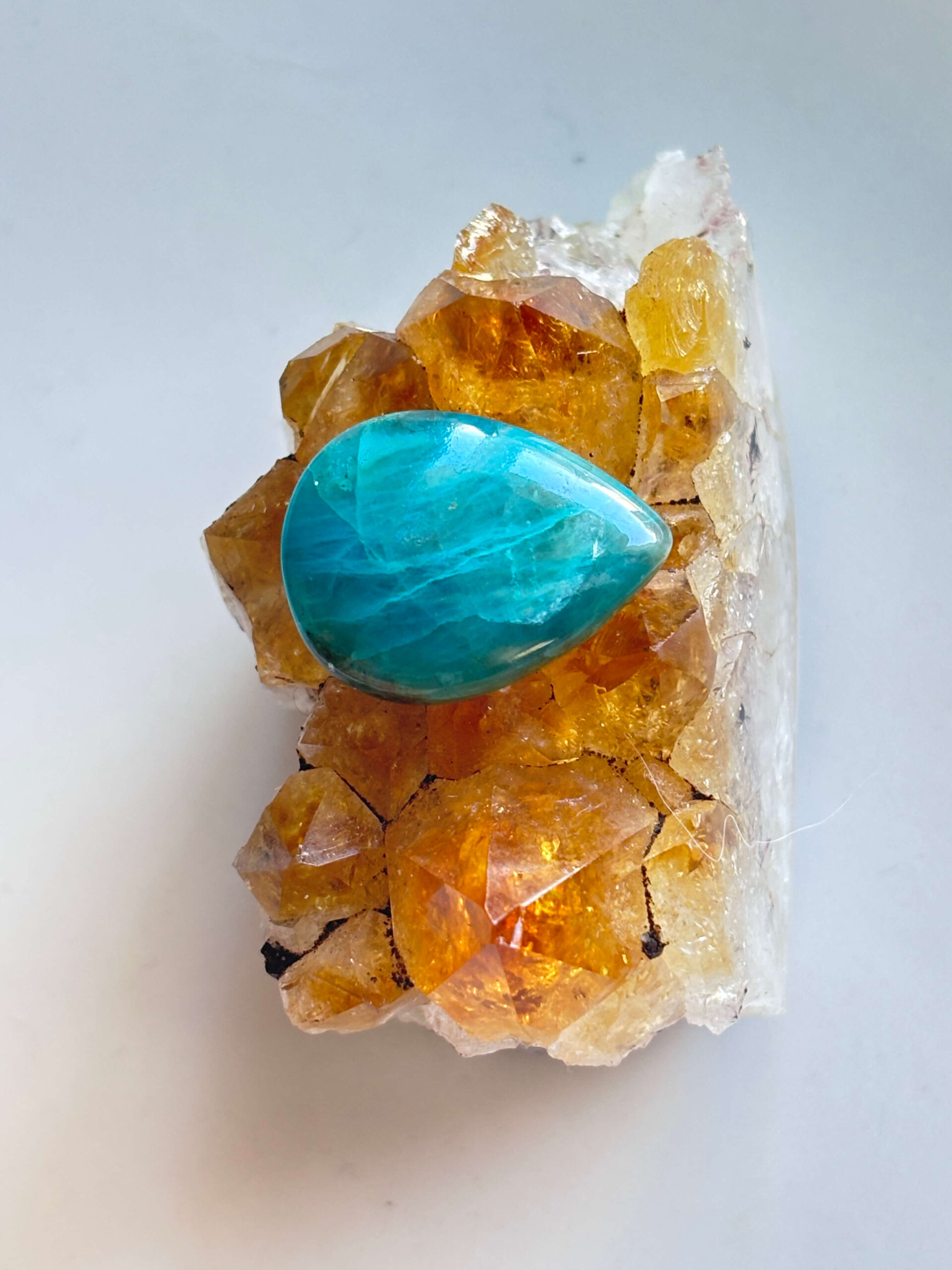 24mm Shattuckite Stone for Creative Jewellery