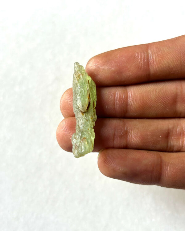 41 mm Raw Green Kyanite for Macrame