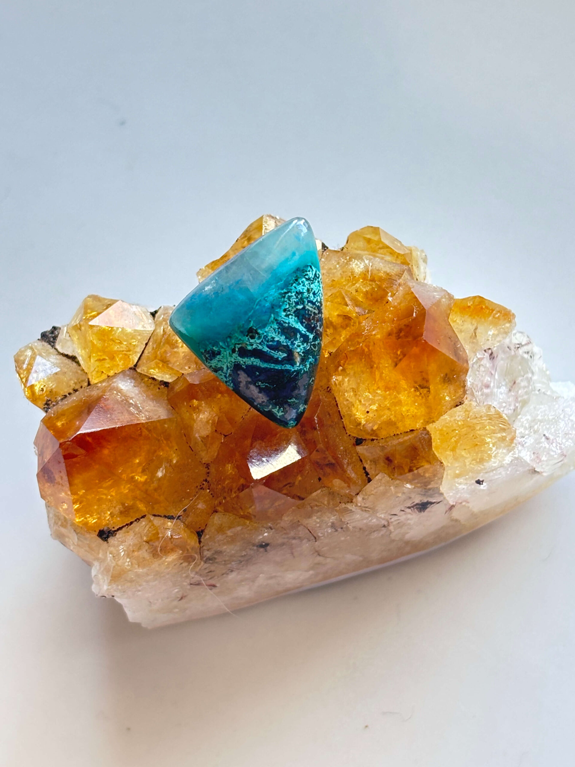 23mm Shattuckite Gemstone for Wire Wrapped Designs