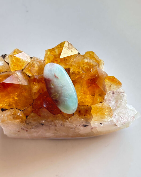 22mm Larimar Stone for Creative Jewellery