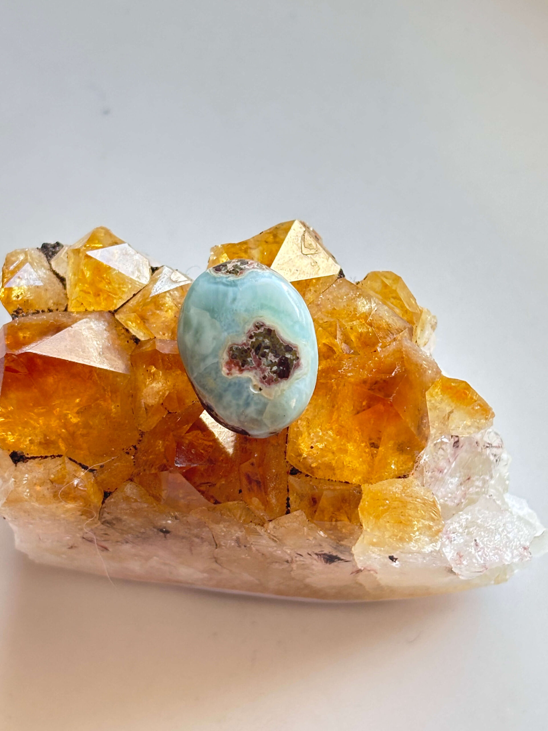 18mm Larimar Stone for Custom Jewellery
