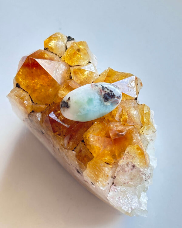 20mm Larimar Stone for Macramé