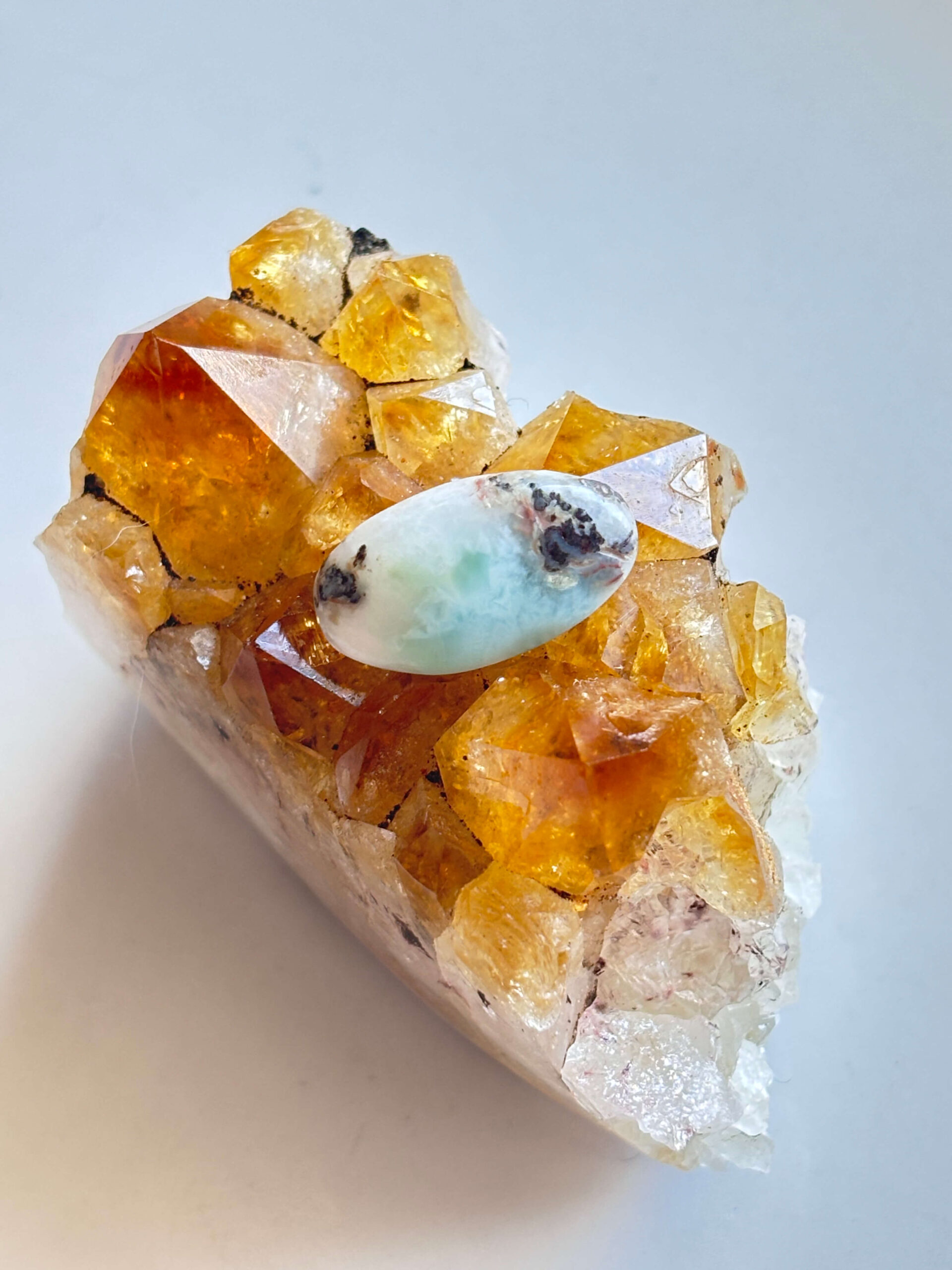 20mm Larimar Stone for Macramé