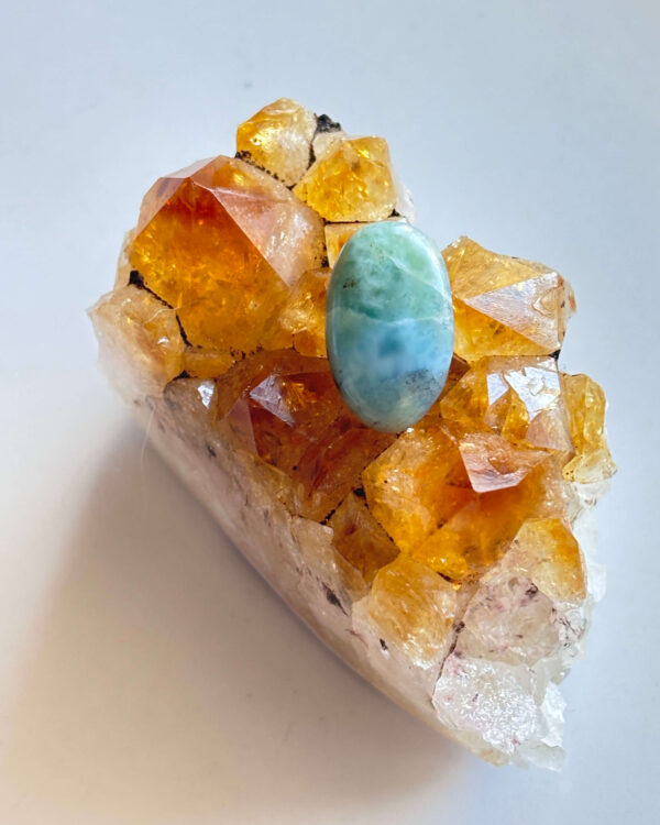 20mm Larimar Stone for Jewellery Projects