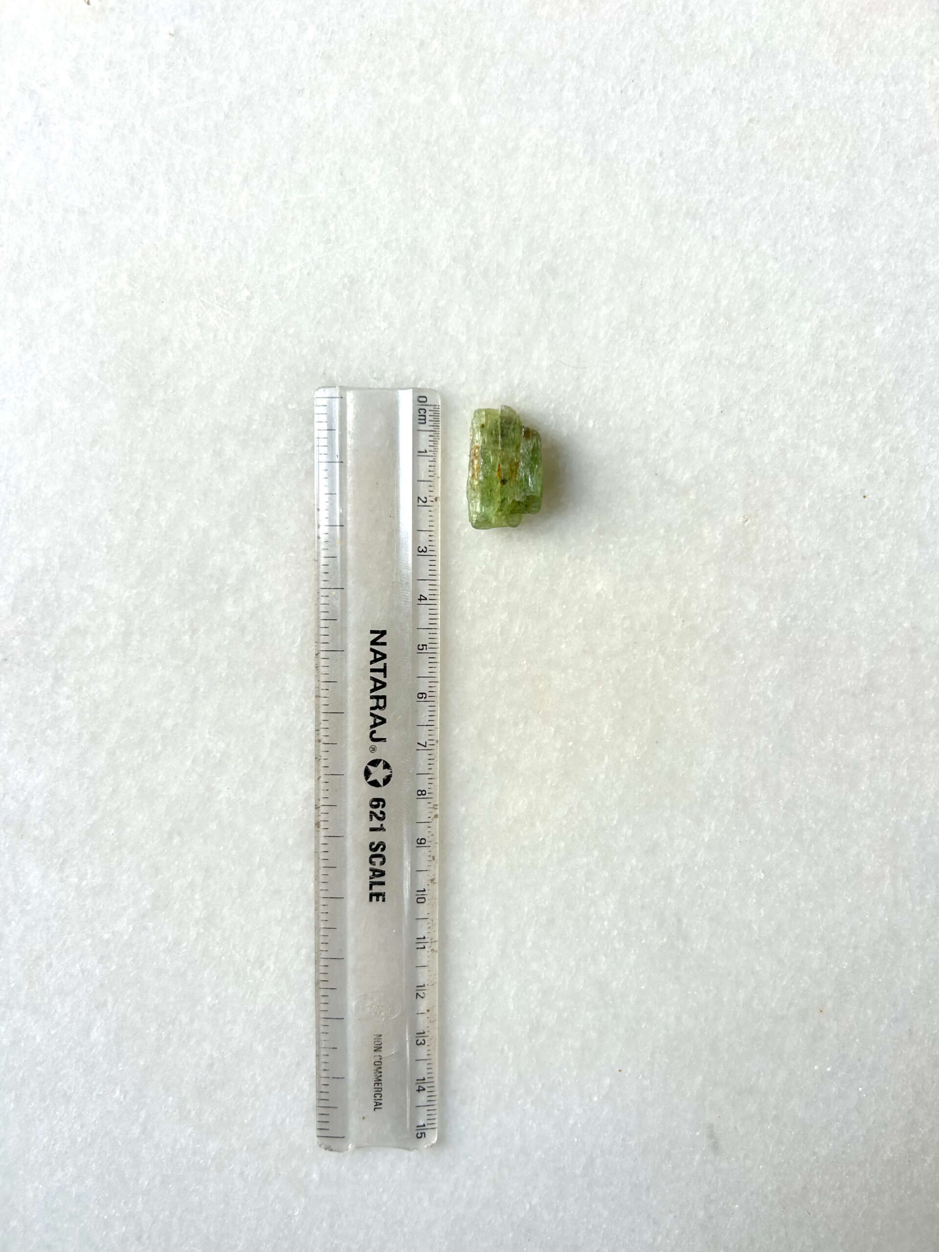 24 mm Raw Green Kyanite for Macrame - Image 2