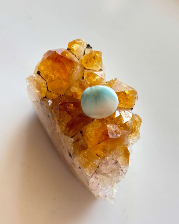 15mm Larimar Stone for Macramé