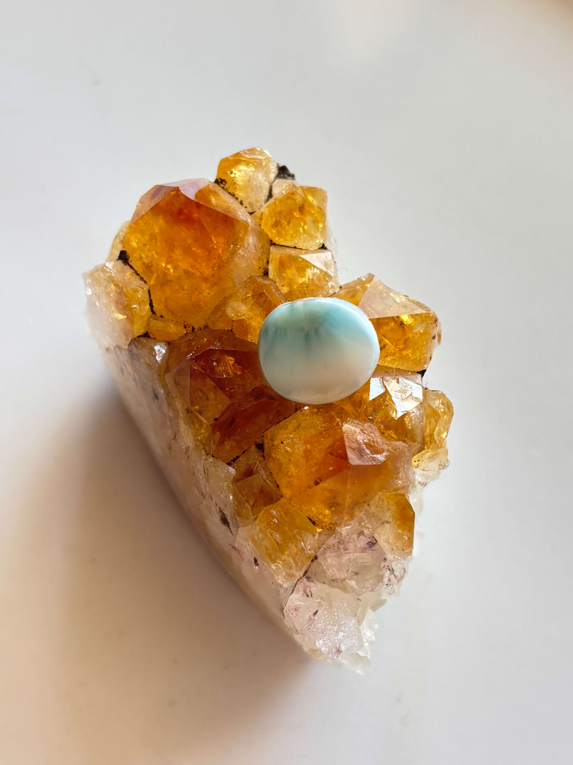 15mm Larimar Stone for Macramé