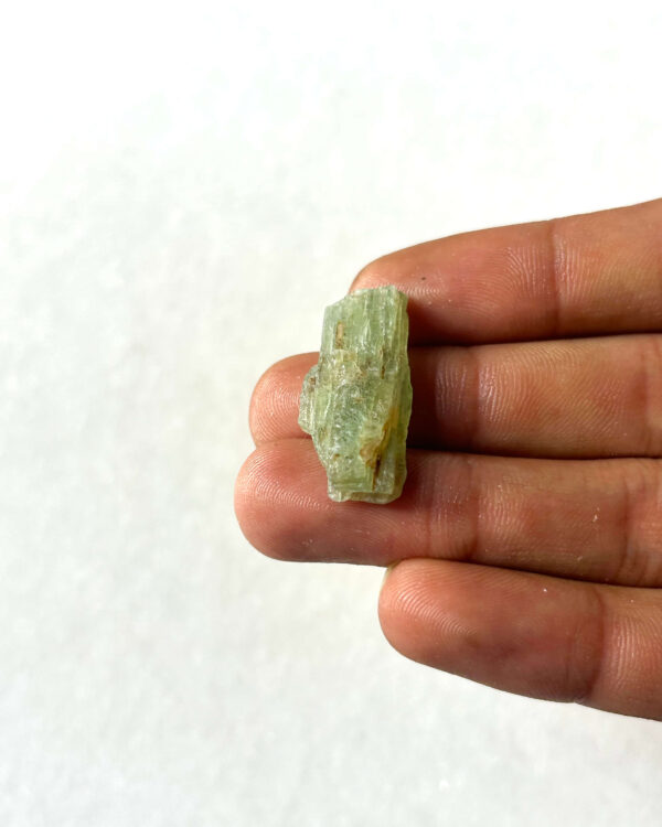 30 mm Rough Green Kyanite Crystal