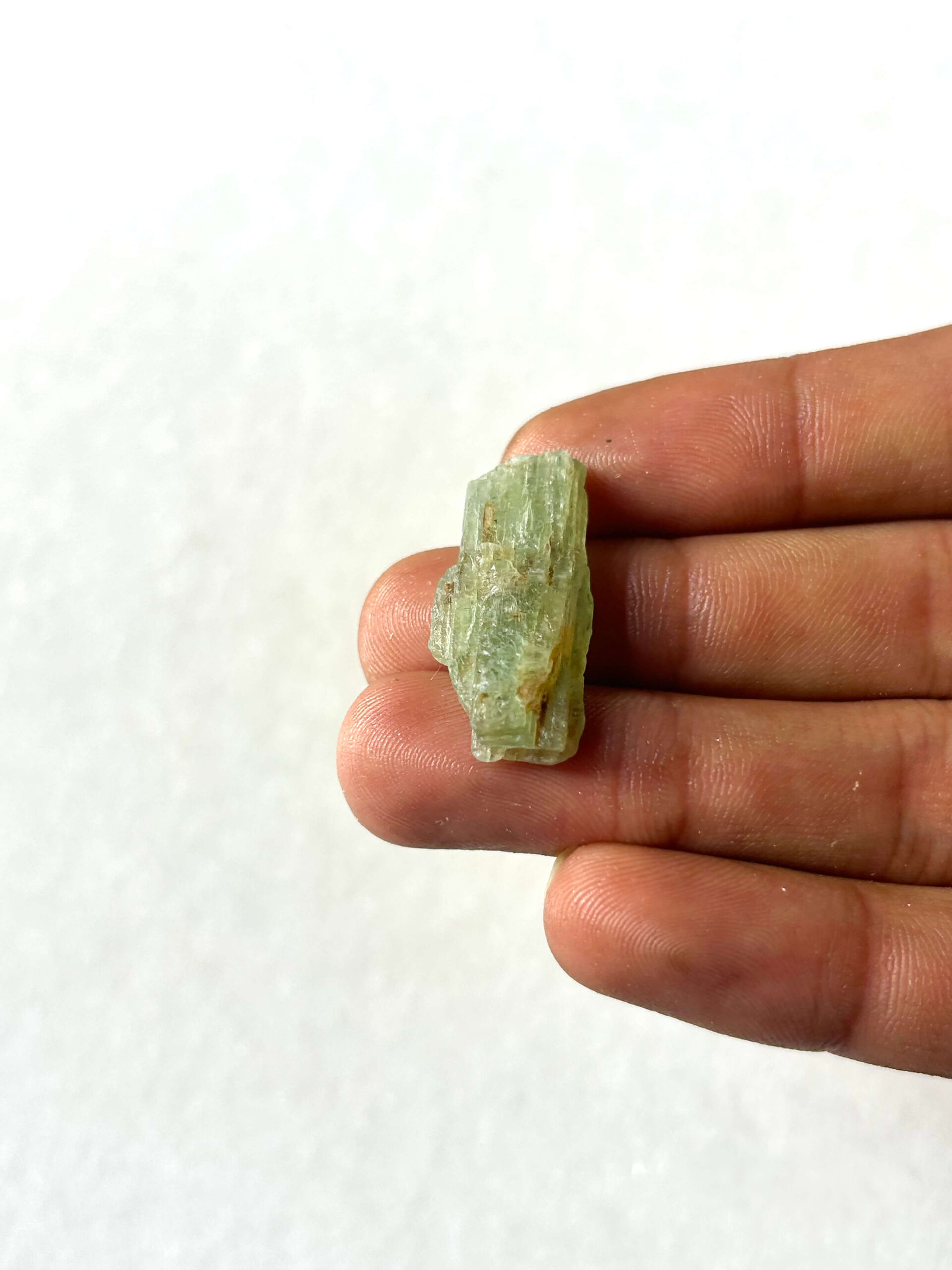 30 mm Rough Green Kyanite Crystal
