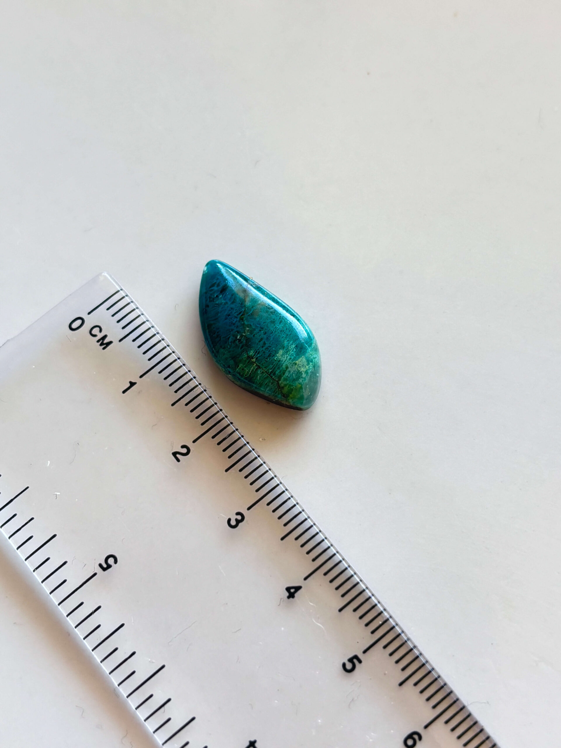 21mm Shattuckite Stone for Macramé - Image 2