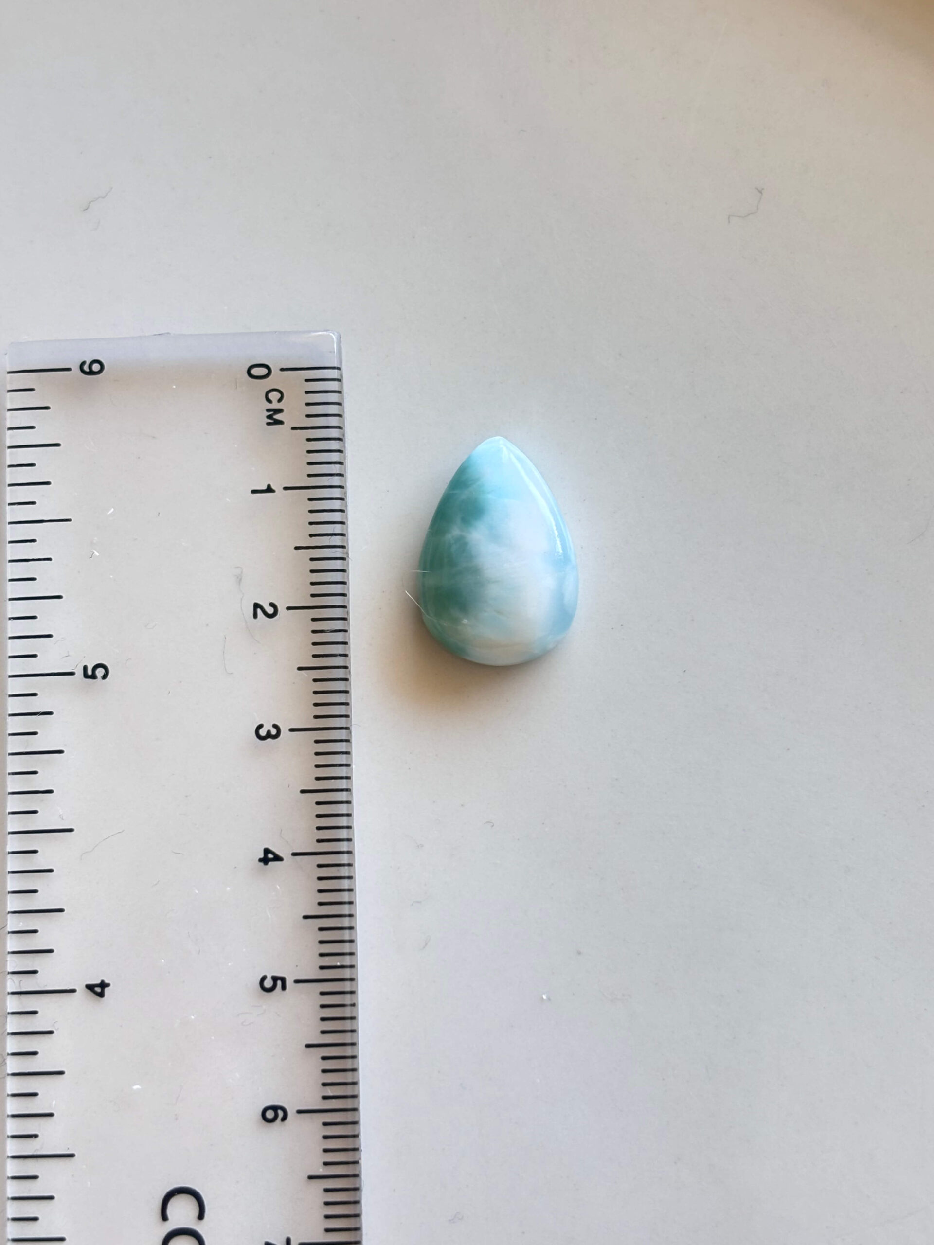 19mm Premium Quality Larimar Gemstone for Pendant Designs - Image 2