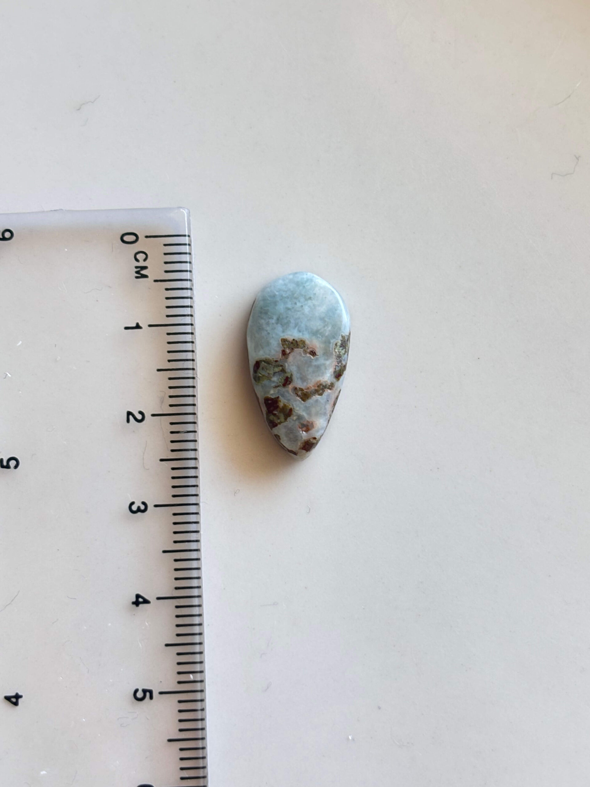 21mm Larimar Gemstone for Handmade Designs - Image 2