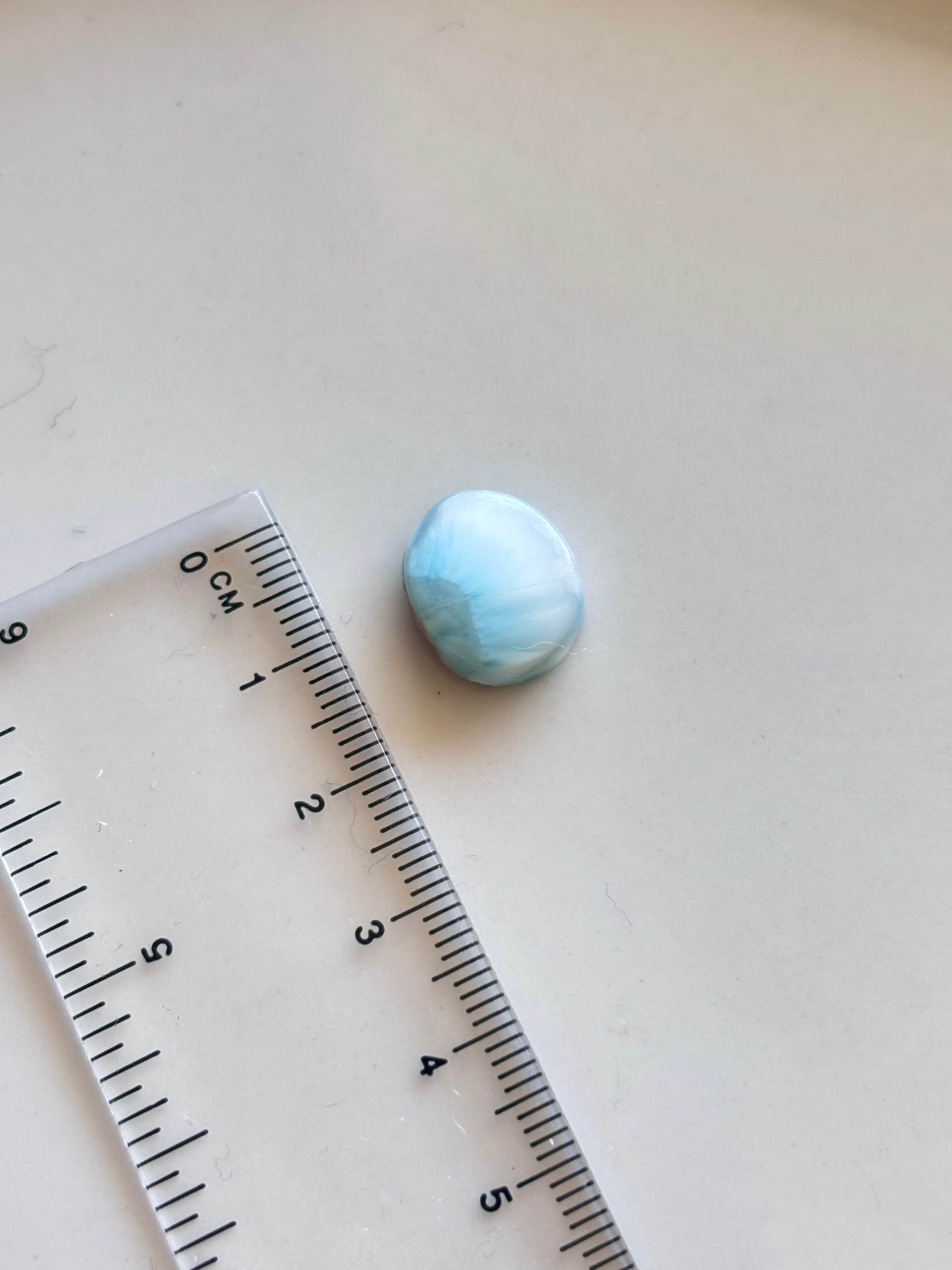 15mm Larimar Stone for Macramé - Image 2