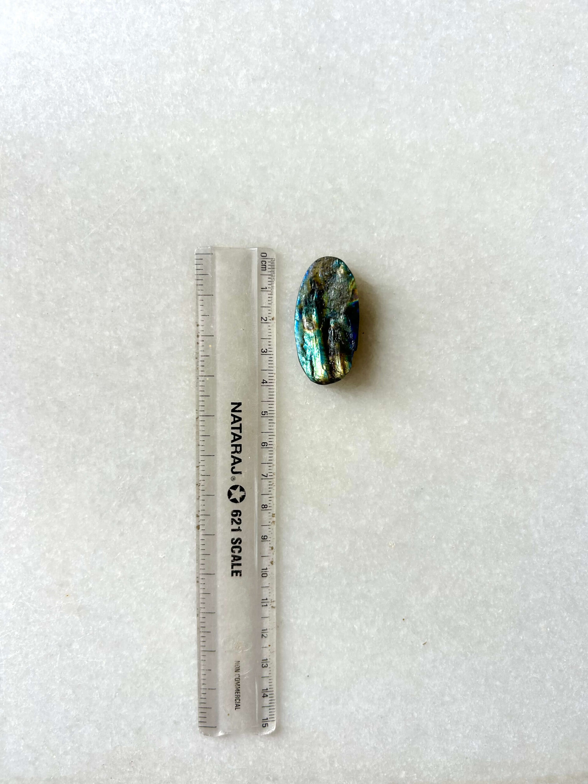 40 mm Rough Face Labradorite Stone - Image 2
