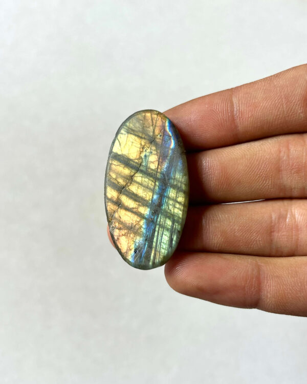 45 mm Labradorite with a Rough Surface